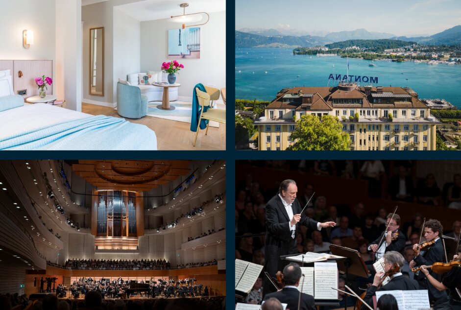 Hotel Montana Grand Deluxe Room Lakeside & Luzern Festival Concours